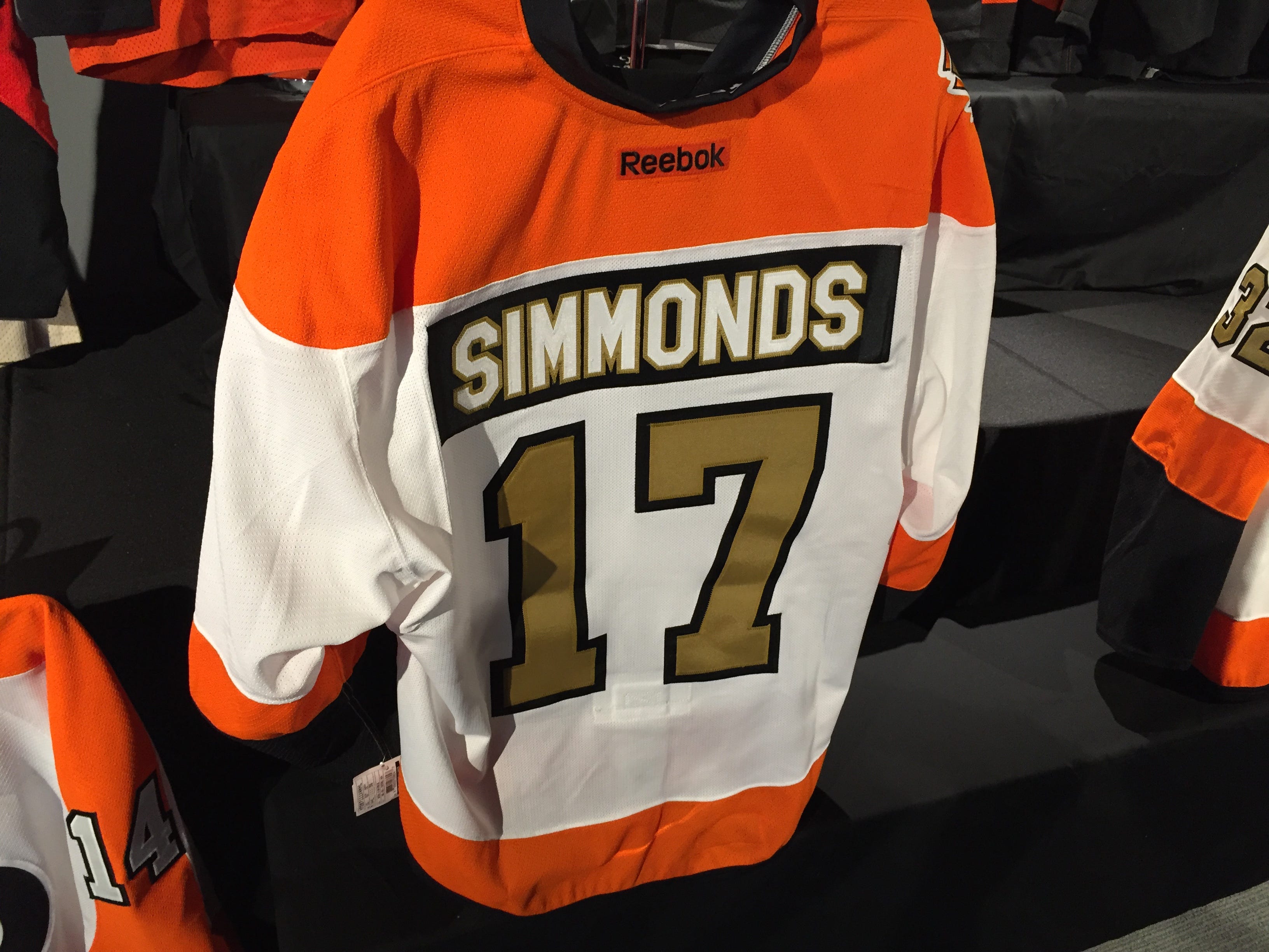 simmonds 50th anniversary jersey